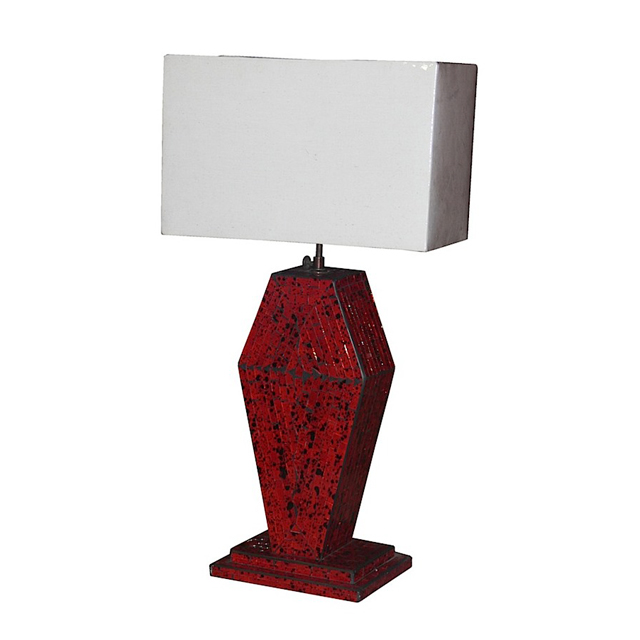81305 Lamp Mosaic Red (20x7x45 cm)