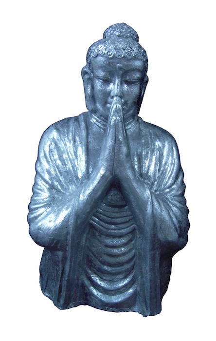 82139S Buddha Praying (Silver) HT.60cm