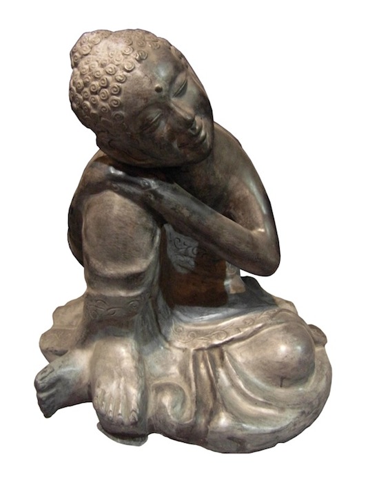 82142B Buddha Sleeping (Black) 60cm