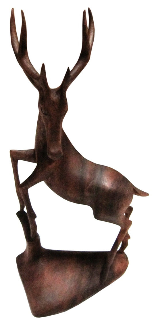 82736 Deer Sculpture (H. 30 cm)