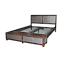 DOA160N - BED 2 Drawers 140x190