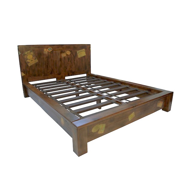 DOB061N Standard Bed with Base Mattress 180x200cm