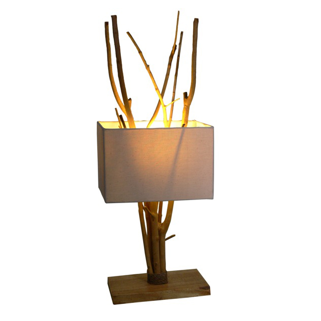 HLN01 Lamp Single Wood (30x20x80 cm)