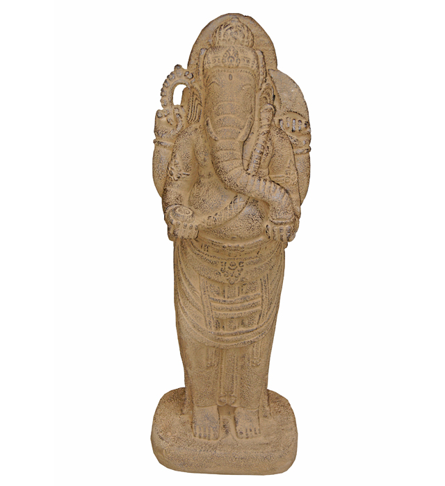 HSS43-Standing-Ganesha-Statue