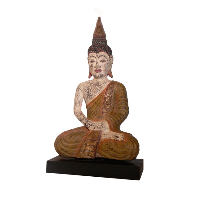 HWP062 Buddha Thai Sitting 28x17x56cm