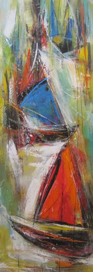 82702 Abstract Boat