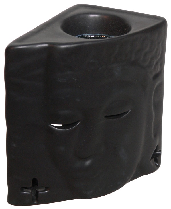 82204A Incense Burner Buddha (Black)