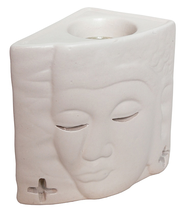 82204B Incense Burner Buddha (White)