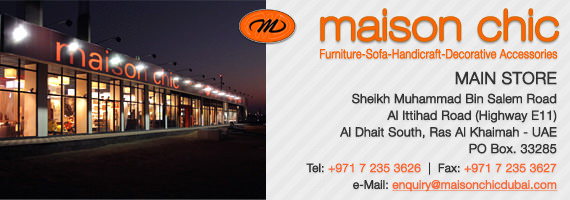 Maison Chic Gazebo store location in UAE-Dubai-RAK