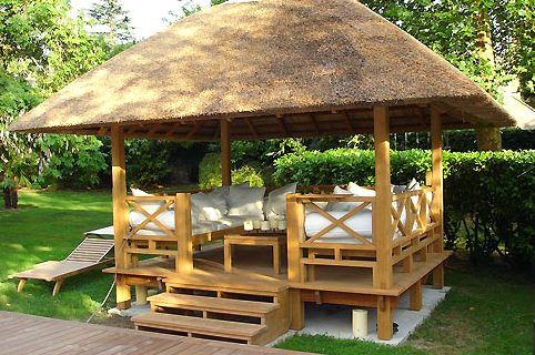 Maison Chic - Solid Wood Gazebo in UAE-DUBAI-RAK...