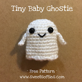 http://www.sweetsofties.com/2017/08/tiny-baby-ghostie-free-crochet-pattern.html